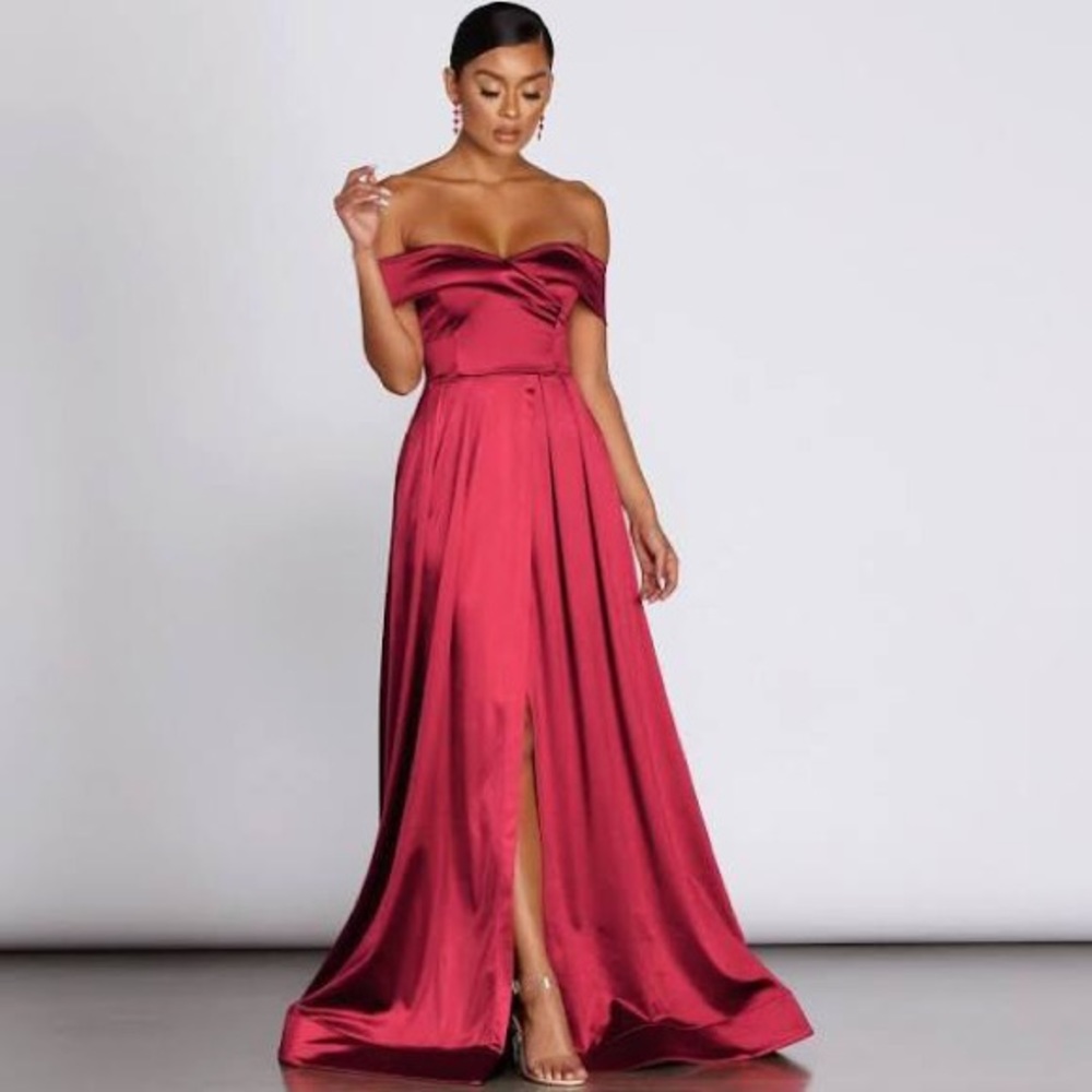 Formal Off The Shoulder Dress
